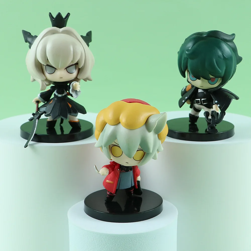 6種類のアニメゲーム「アークナイツ」のアクションフィギュア、アミヤ・テレサのPVC製フィギュア、コレクターズギフト