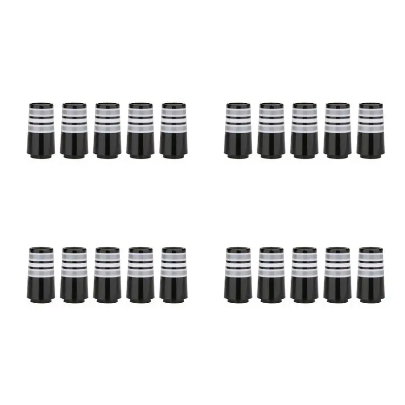 

AEF6-20Pcs Golf Ferrules For 0.355 Tip Irons Shaft Sleeve Adapter Ferrule Golf Iron Club Ferrules Replacement,Grey