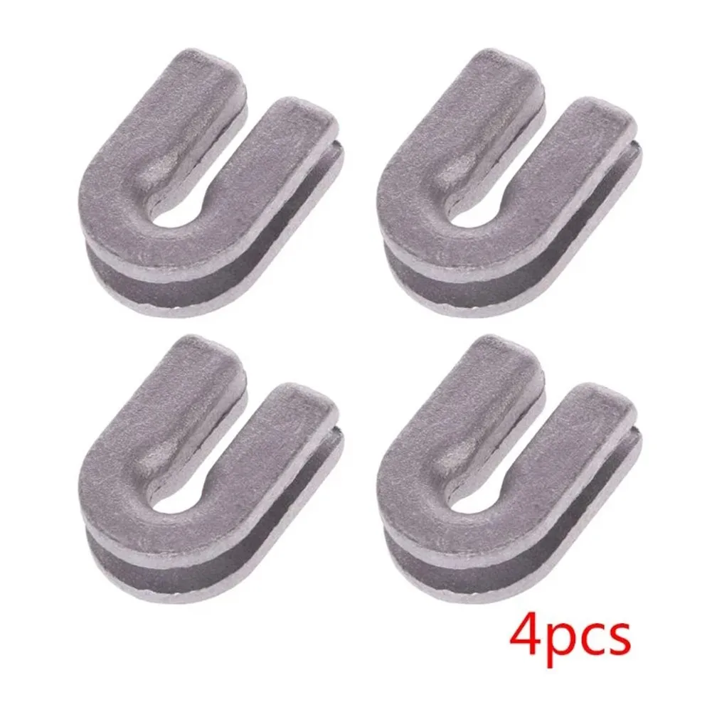 4pcs Trimmer Head Eyelets Set Aluminum Trimmer Line Eyelets For P25 For T25 T35 T35X T45X Brush Lawn Mower Trimmer Accessories