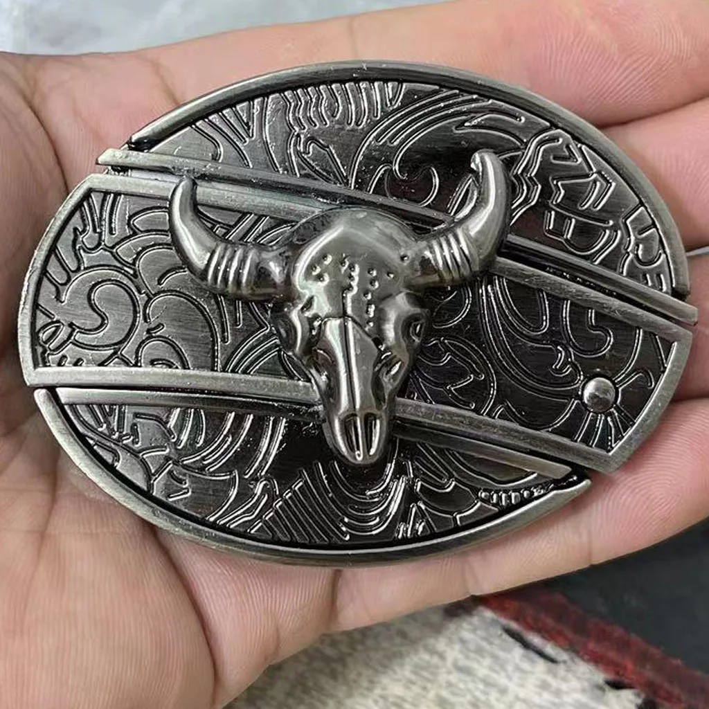 Outdoor sports versatile men's belt buckle