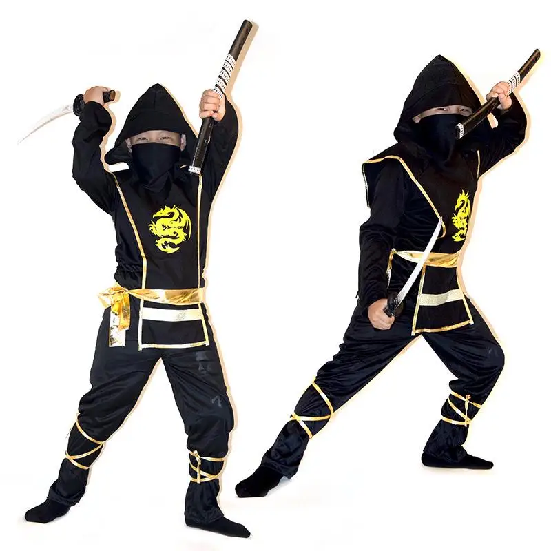 Costume adulto Bla Ninja Samurai Nightwalker loween Outfit Tradizionale cinese Spettacolo teatrale Faion etnico da donna