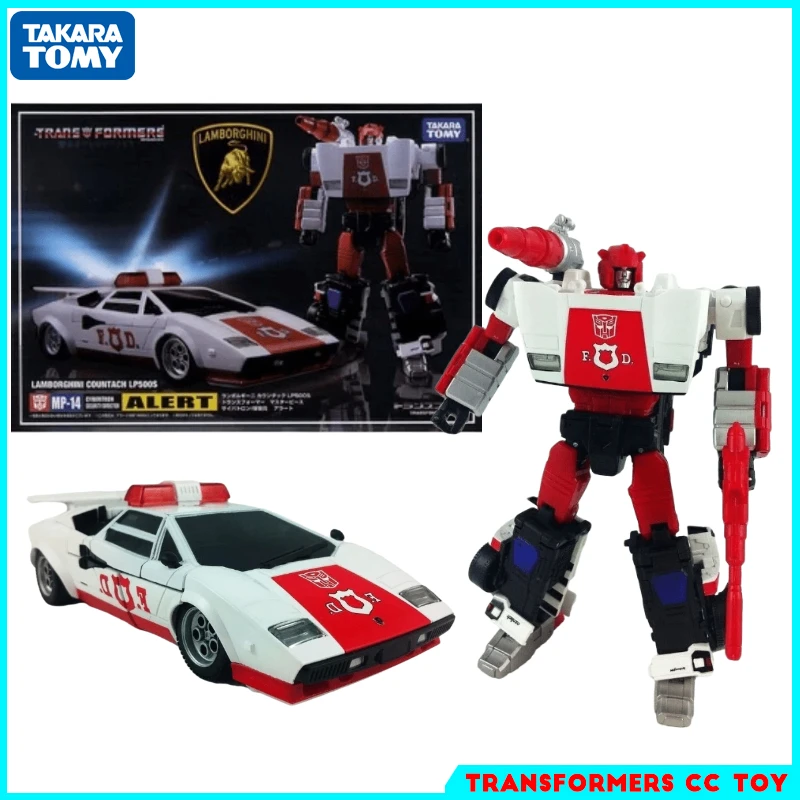 In stock TakaraTomy Transformers Toys Masterpiece Series MP-14 Red Alert Action Figures Robot Collection Hobbies Children's Toys