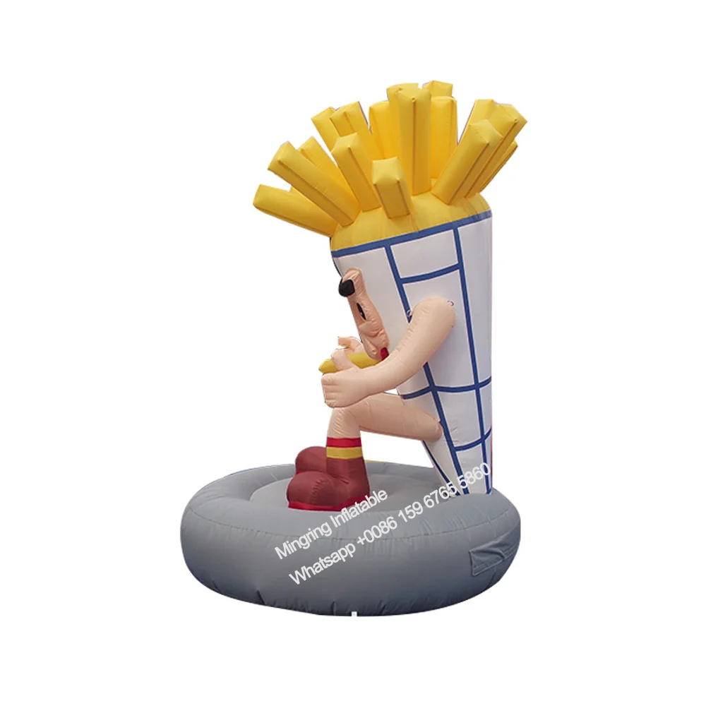 

Potato Chip Model for Event Advertising Mascot, Inflatable, Cute, French Fries