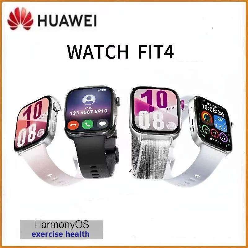 

Huawei Watch Fit 4 1.82-inch AMOLED Display Smartwatch Bluetooth Calling Health Monitoring Tracker Original