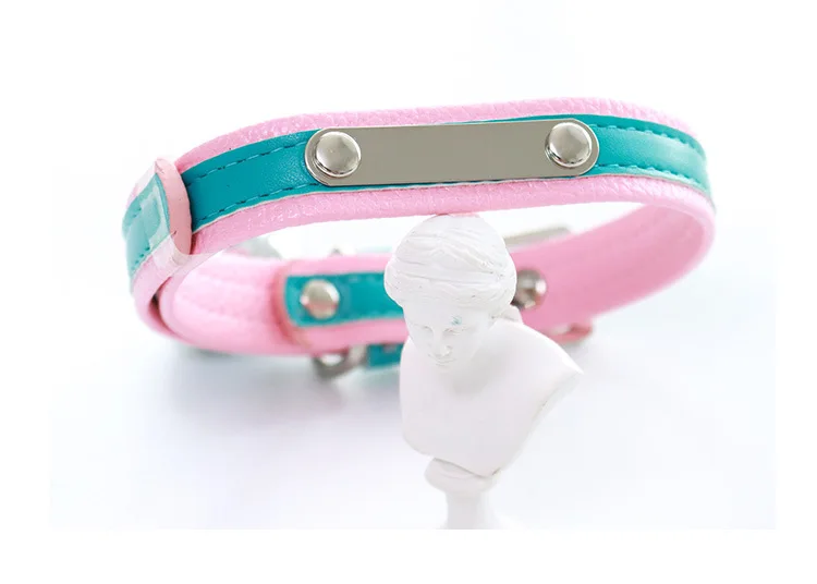 الجلود حلقة عنق الجنس مجموعة مع جرس كبير BDSM لعب الأدوار الجنس الرقيق عبودية العقاب يمزح زوجين المتعة الجنسية لعبة الكبار #6