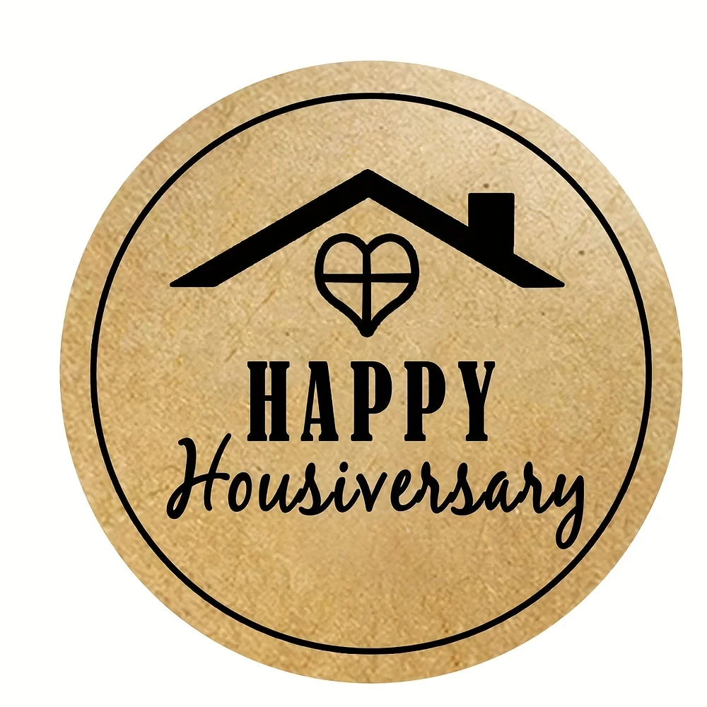 I Love Referrals Stickers, Happy Home Anniversary Stickers, Happy Housiversary Labels for Real Estate Realtor Gifts 240Pcs