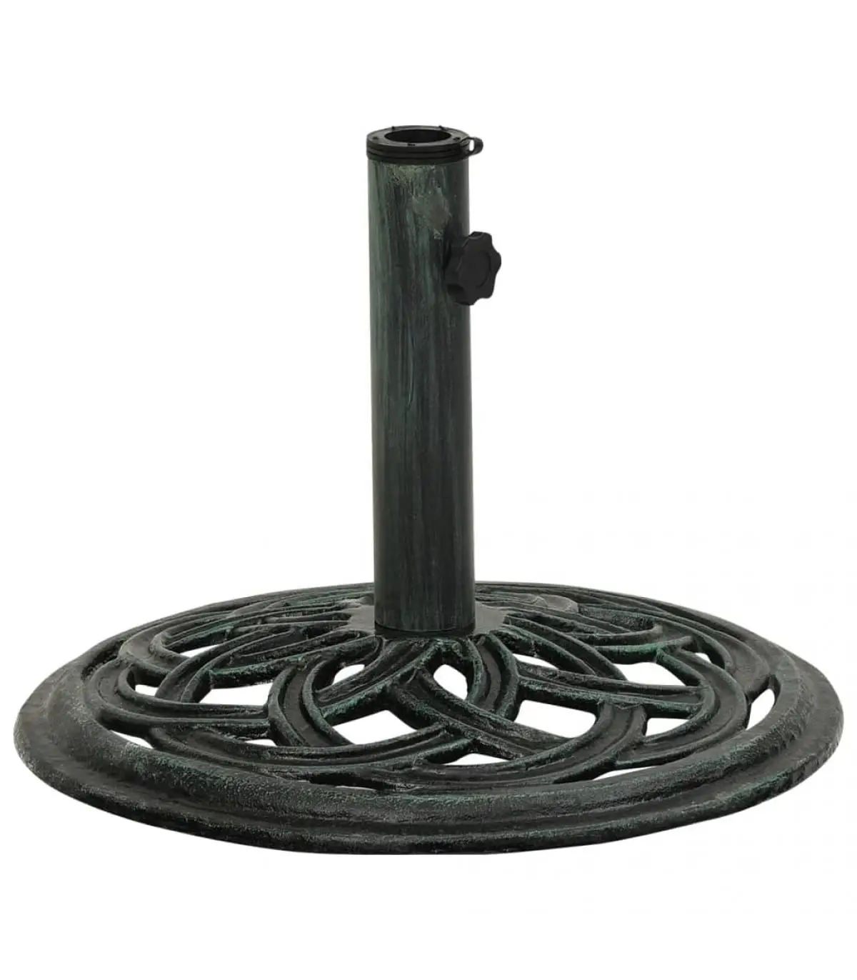 Umbrella Base Green Cast Iron Umbrella Base 44x44x31 cm