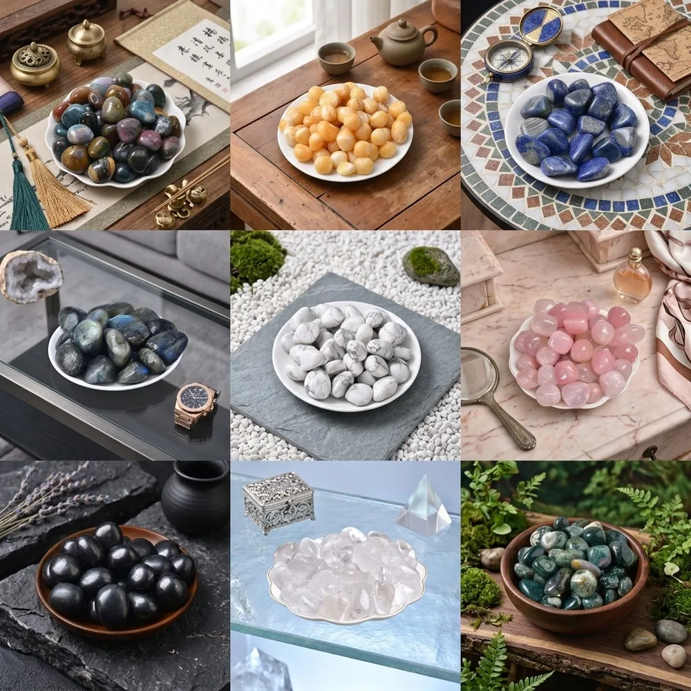Tumbled Quartz Crystal Gravel for Aquarium, Natural Healing Energy Stones Bulk Wholesale, Decorative Mineral Specimens