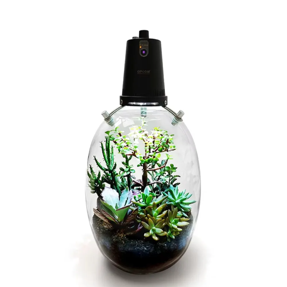 Best indoor gardening significant other indoor garden oval planting bottle, 3 in 1 grow light