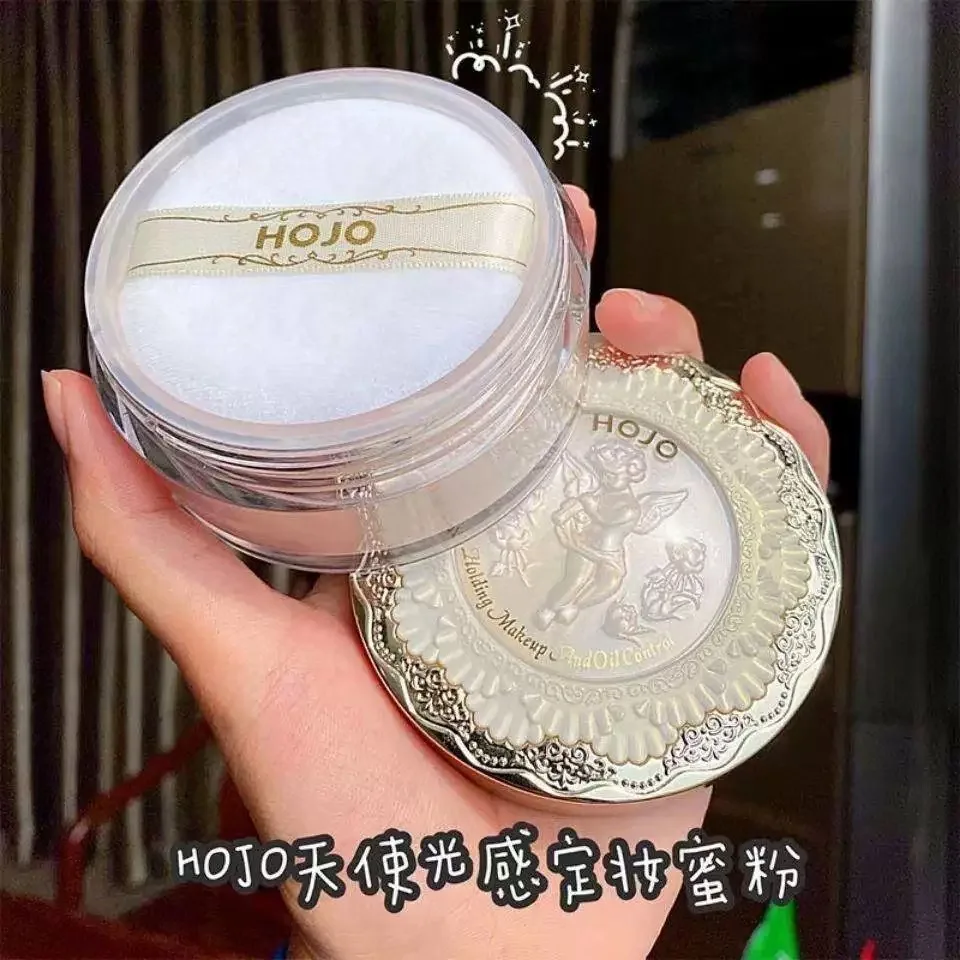 Gorgeous Golden Angel Translucent Loose Setting Powder NaturalMatte Finish OilControl Waterproof Skin Brightening Makeup Powder