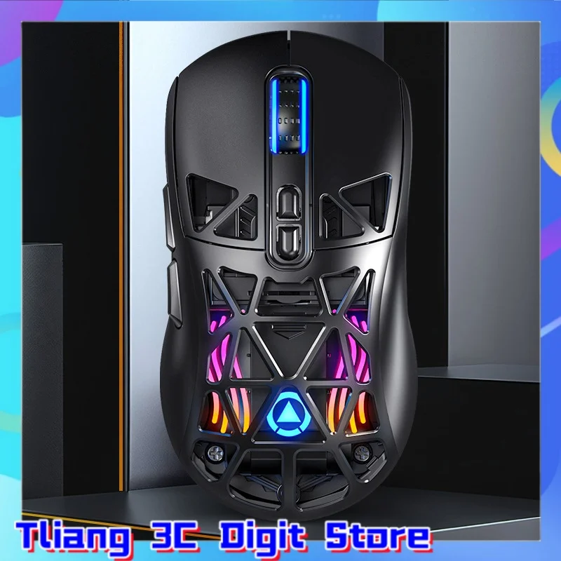 

Yindiao G17 Lightweight Tri-Mode Wireless Hollow Mouse Pmw3325 Professional Sensor Large Capacity Tablet Laptop Office Games