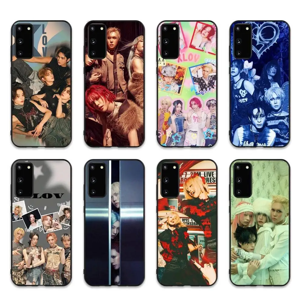 Kpop Group XLov Phone Case For Samsung S 24 Fe 25 Ultra Plus 20 Lite 21 30 22 23 24 22 Ultra 5G Fundas
