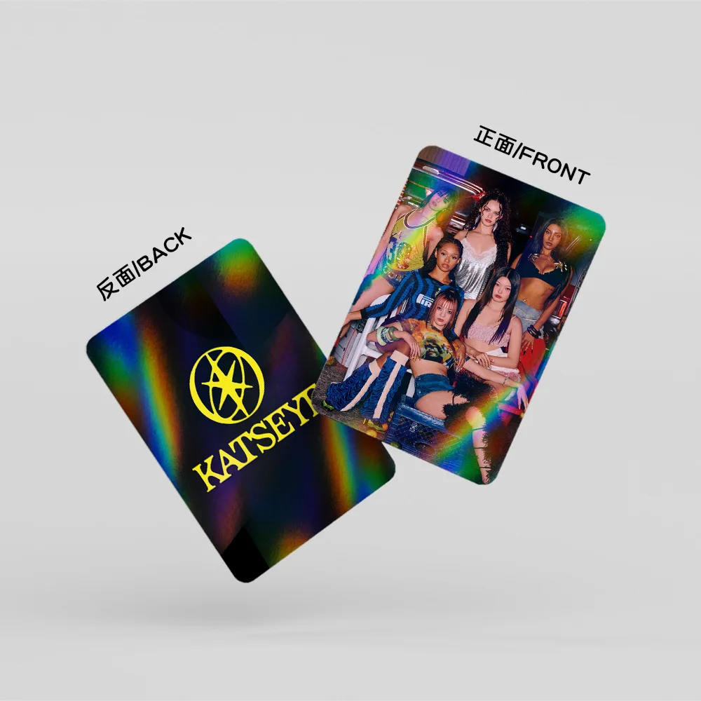 30 قطعة/المجموعة/مجموعة Kpop Idol KATSEYE سلسلة جديدة HD Printd Photocards MANON SOPHIA DANIELA LARA MEGAN YOONCHE Laser Lomo بطاقات المشجعين الهدايا #4