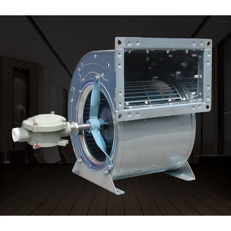 Double inlet centrifugal air conditioner fan, low noise fan, outer rotor air conditioner fan