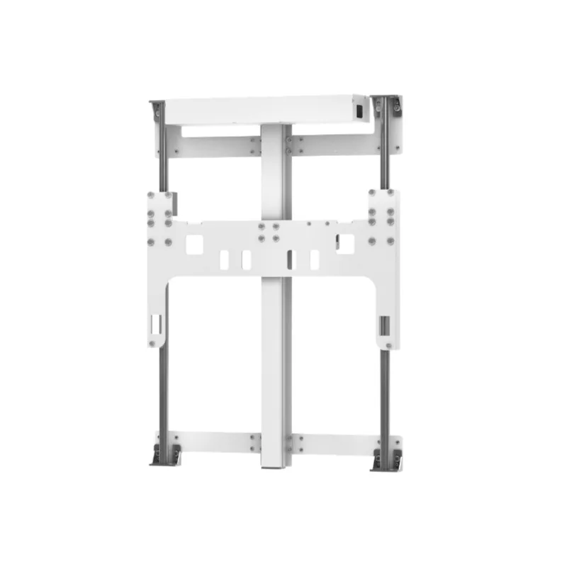 Stable lifting and no shaking, large stroke back-mounted wall cabinet system