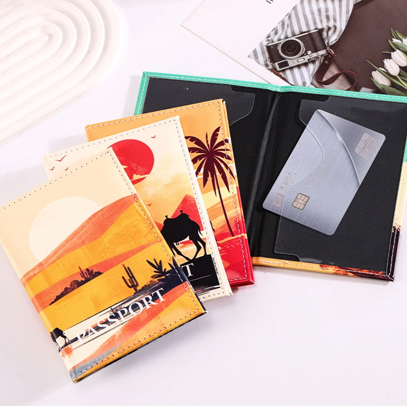 

Passport Holder for Travel Essentials Passport Wallet Cover Case for Travel AccessoriesPassport Book Holders for Women Men