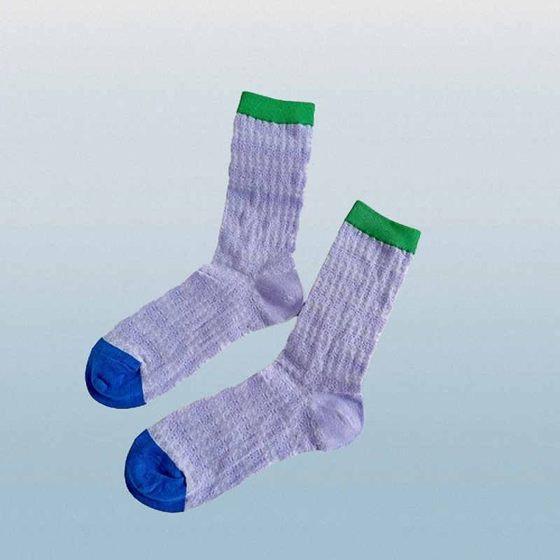 Chaussettes creuses en maille pour femmes, chaussettes mi-tube respirantes, chaussettes dépistolet antes pys, fines, confortables, décontractées, haute qualité, été, 4/8 paires