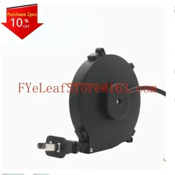 Small automatic retractable wire winding device storage   device, automatic reel