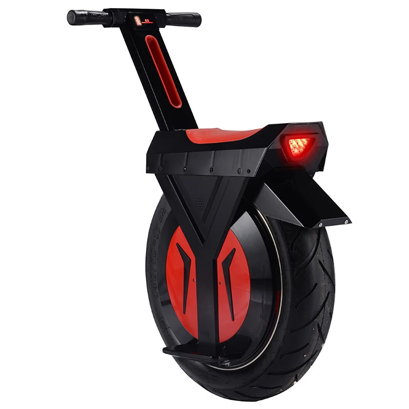 

17 Inch Self Balancing Adult Electric Scooter Big Wheels For Long Distance With Seat 60V 500W Monowheel Electric Unicycle Fast