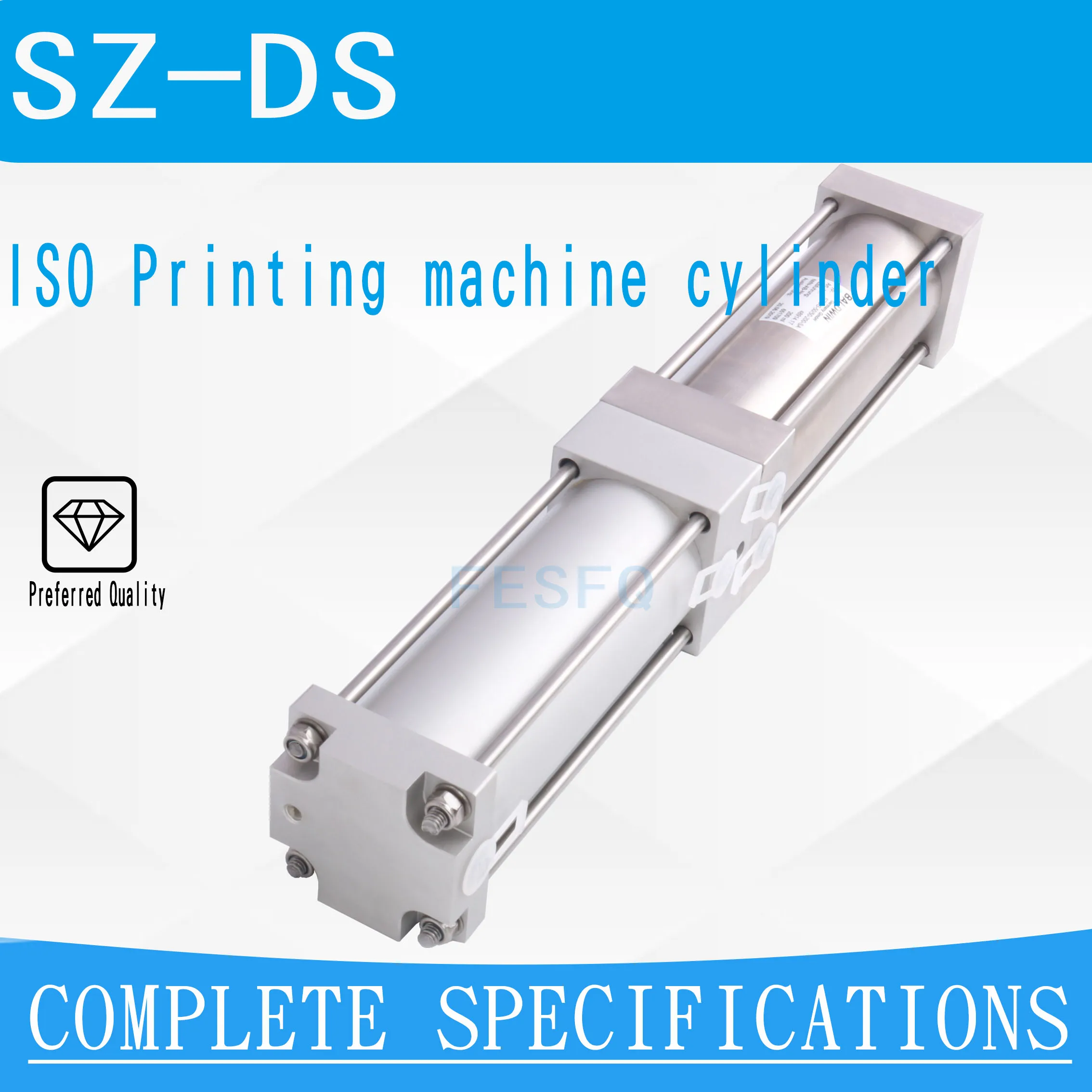 Printing machine cylinder  BALDWIN SZ-DS-50/50-200-SA Cleaning machine cylinder, car washing drive cylinder