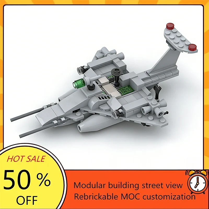 

142PCS Popular Space War Movie Model MOC Building Bricks Spaceship Modular Technology Gifts Holiday Assemble Children Toy Suit