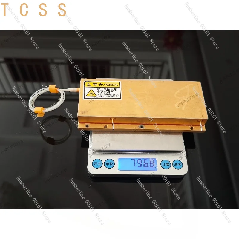 300W Laser Pump Band Long Fiber Control Foot Switch, Color Power Pedal for Fiber Laser Cutting Engraving Machine