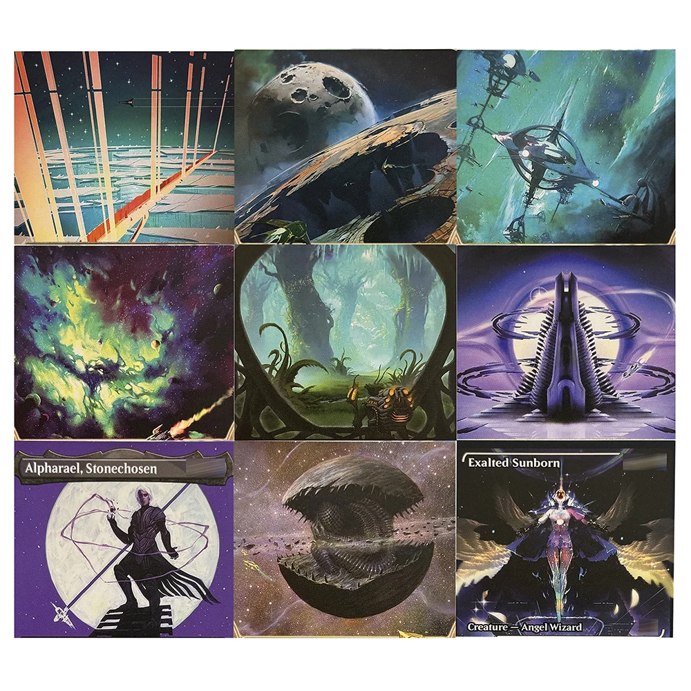 Homemade Holo Cards Robe of Stars SPG EOE Exalted Sunborn Ancient Tomb EOS Inventors Fair DIY TCG Collectible Cards