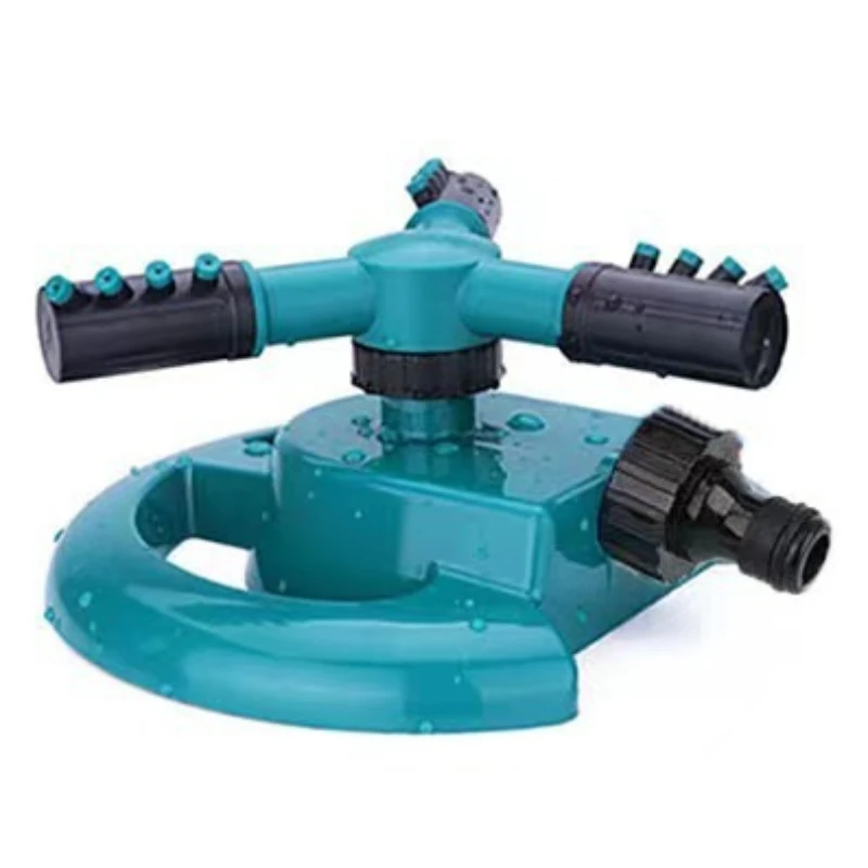Lawn Sprinkler Automatic Garden Sprinkler System Lawn Irrigation System 360 Degree Rotation Independent Tandem Flower Waterer