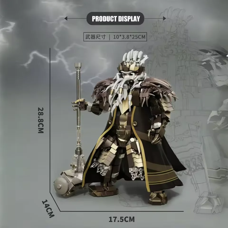 DK6009 Dwerg Koning Model 1238PCS Lord of the Rings Geïnspireerd Warrior Beeldje met Wapen Accessoires DIY Montage Kit Speelgoed