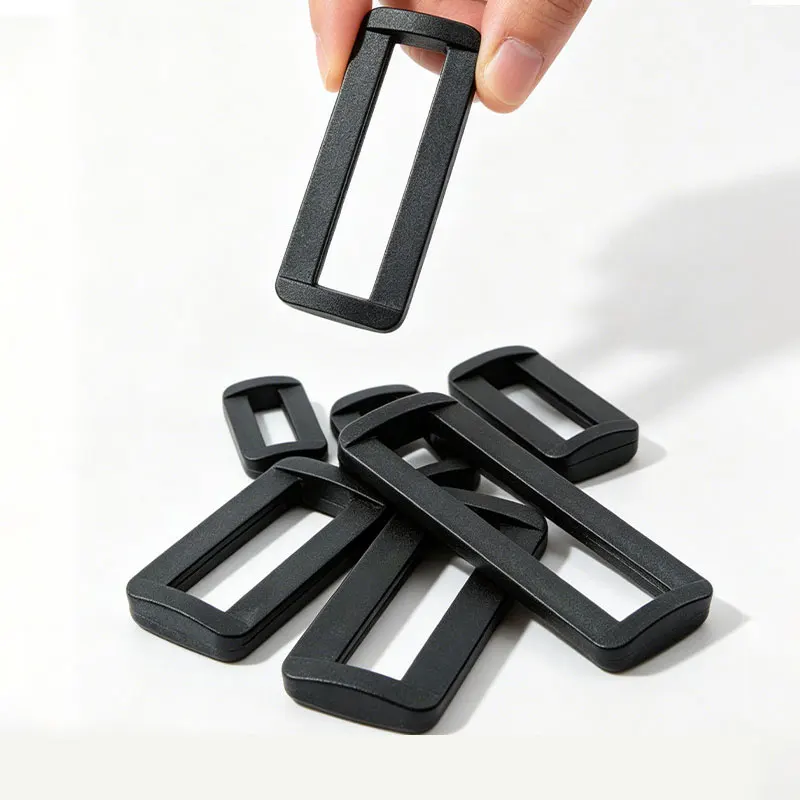 5/10/20PCS Buckles Plastic Rectangle Loops Adjust Buckles Hooks For DIY Apparel Sewing Supplies Strap Bag Parts Accessories