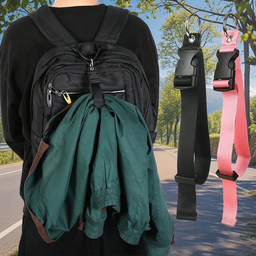 Universal Anti Theft กระเป๋าเป้สะพายหลังล็อคสายรัดปรับ Tarvel กระเป๋าเดินทางสายรัดความปลอดภัยขยายกระเป๋าเดินทาง Stabilizer เข็มขัดชุด