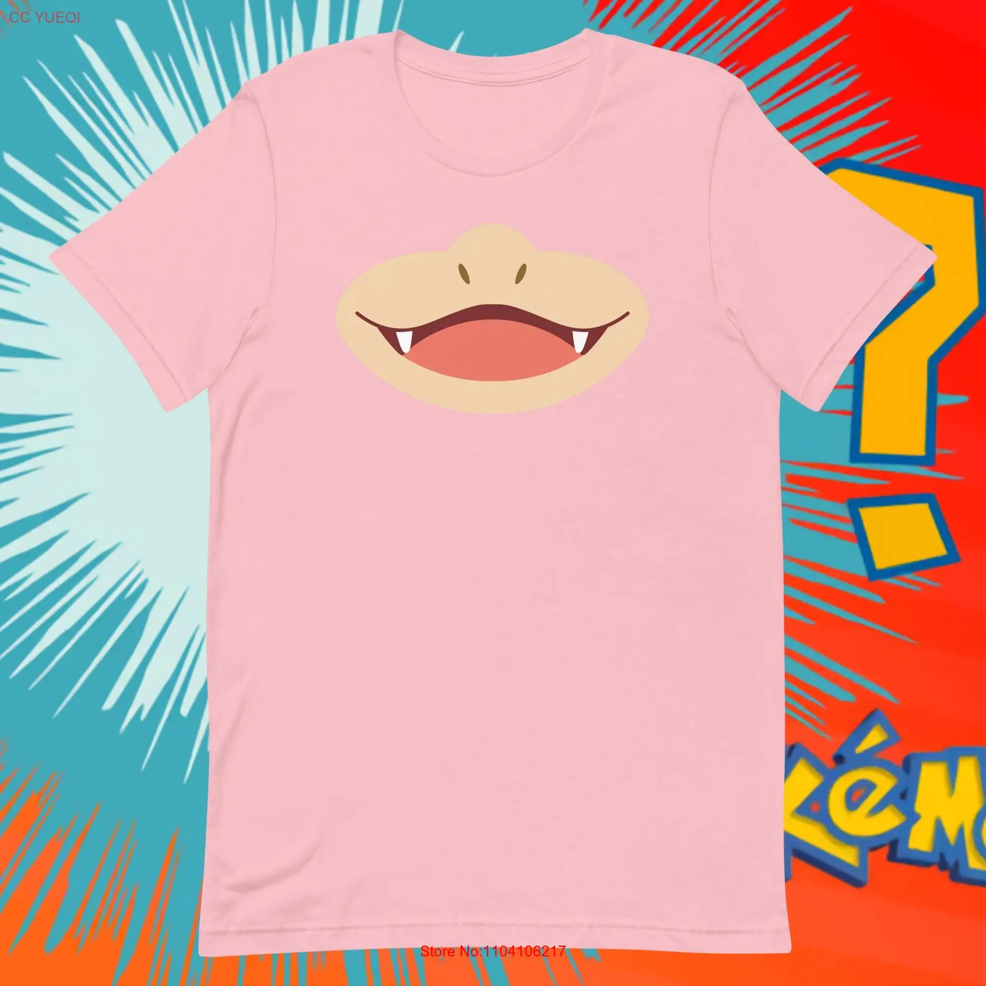 Pokemaniac T Shirt Slowpoke Variant long or short sleeves