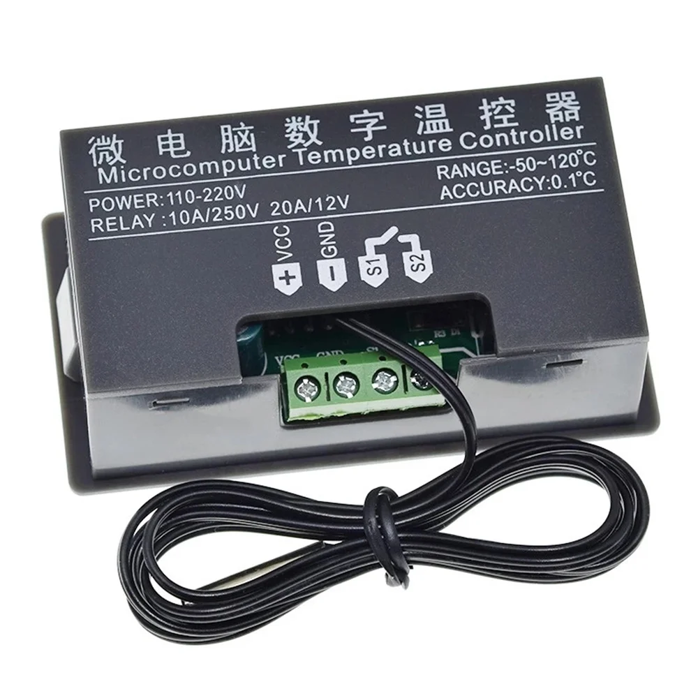 Winsun W3230 12V 24V AC110-220V Probe line 20A Digital Temperature Controller LED Display Thermostat With Heat/Cooling