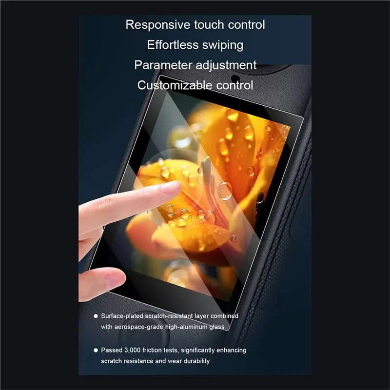 AAAEL-High Clarity Scratch-Resistant Screen Protector For X4AIR- Essential Accessory For Action Video Cameras