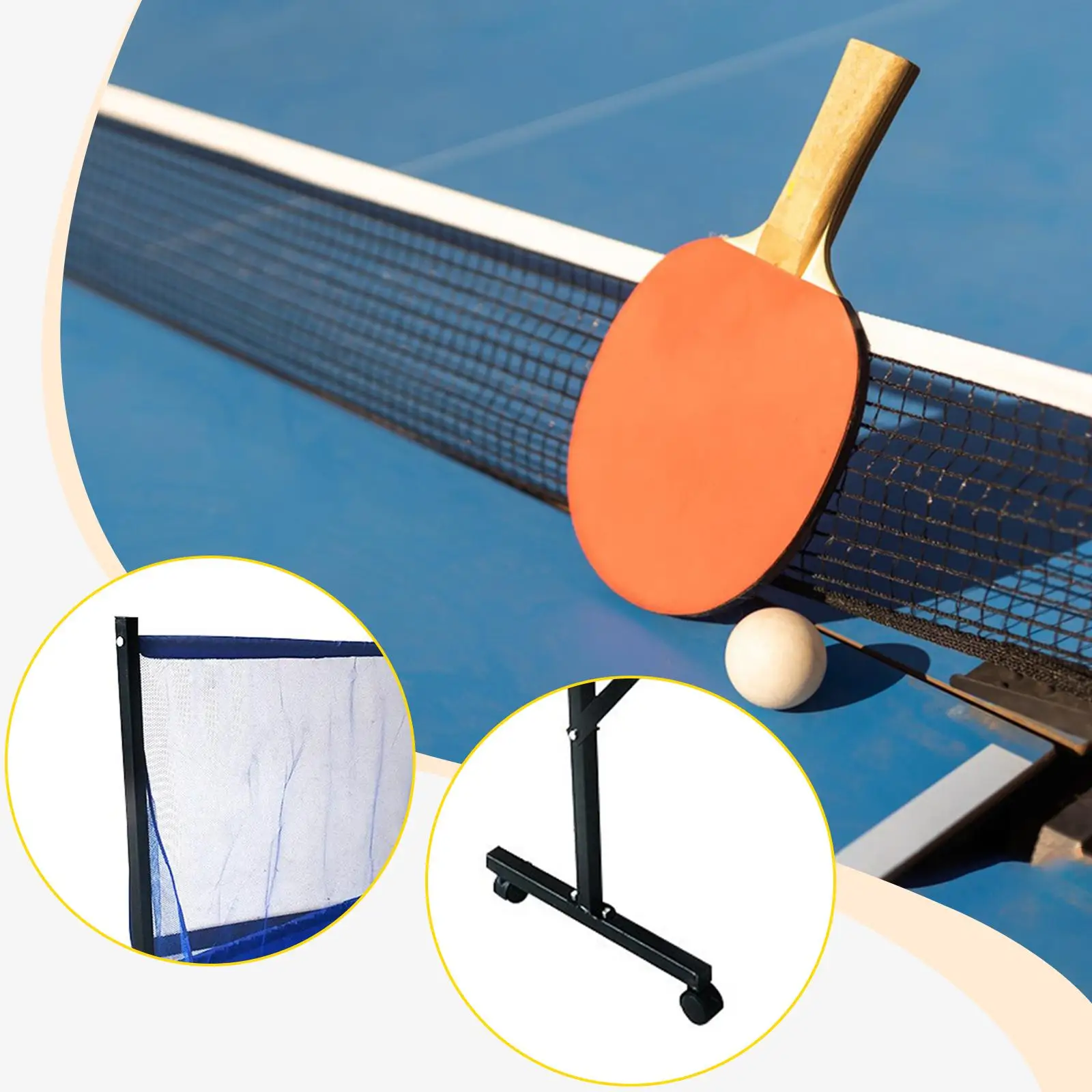 

Сетка для ловли мячей для настольного тенниса, профессиональный тренировочный инструмент, портативный робот, коллектор для тренировок, подвижные аксессуары для практики