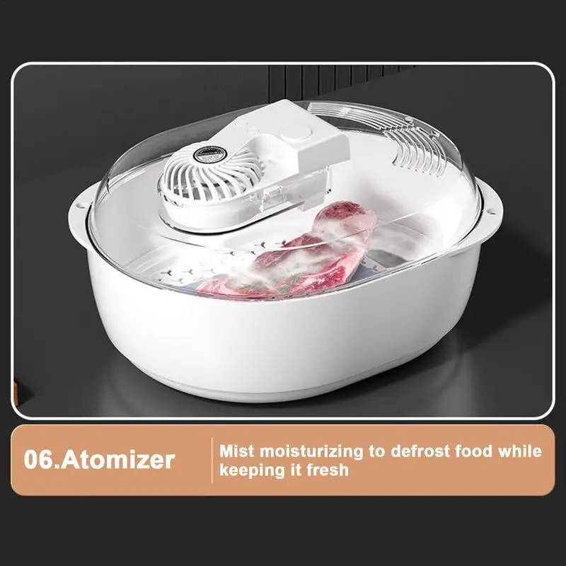 Kitchen Quick Thaw Machine Food Grade Meat Steak Rapid Preservation And Defrosting Tray Household Ice Melting Artifact