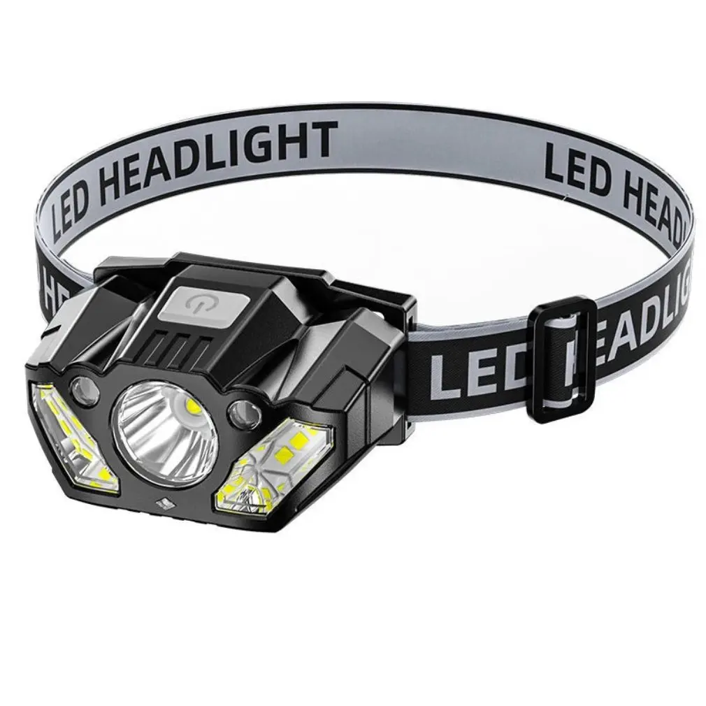 Rechargeable Headlight 50000LM LED Headlamp Fishing Lamp Lightweight Head Torch Light Universal Miner Lamp Outdoor Night Fishing