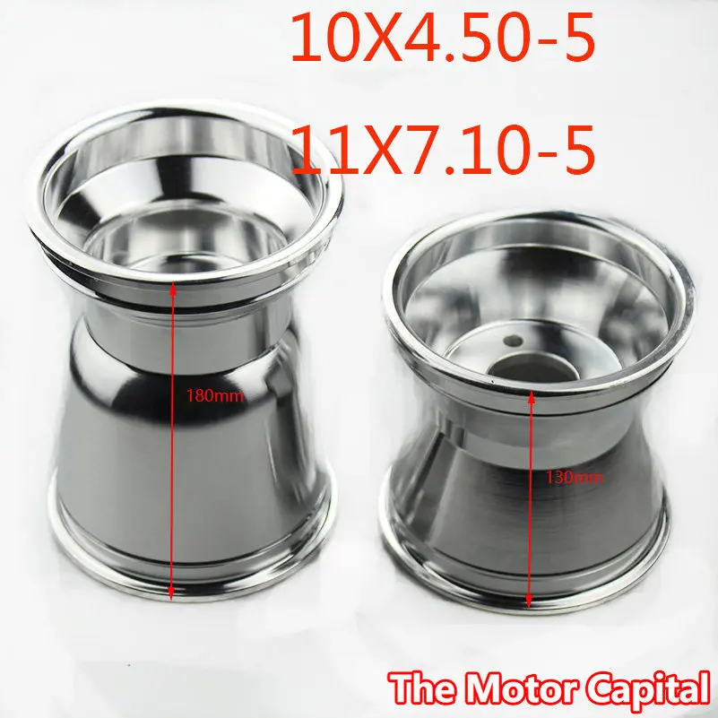 Wheel Front 10X4.50-5 Rear 11X7.10-5 Inch Aluminum Alloy  Rim Hub    KARTING ATV UTV Buggy Good Quality