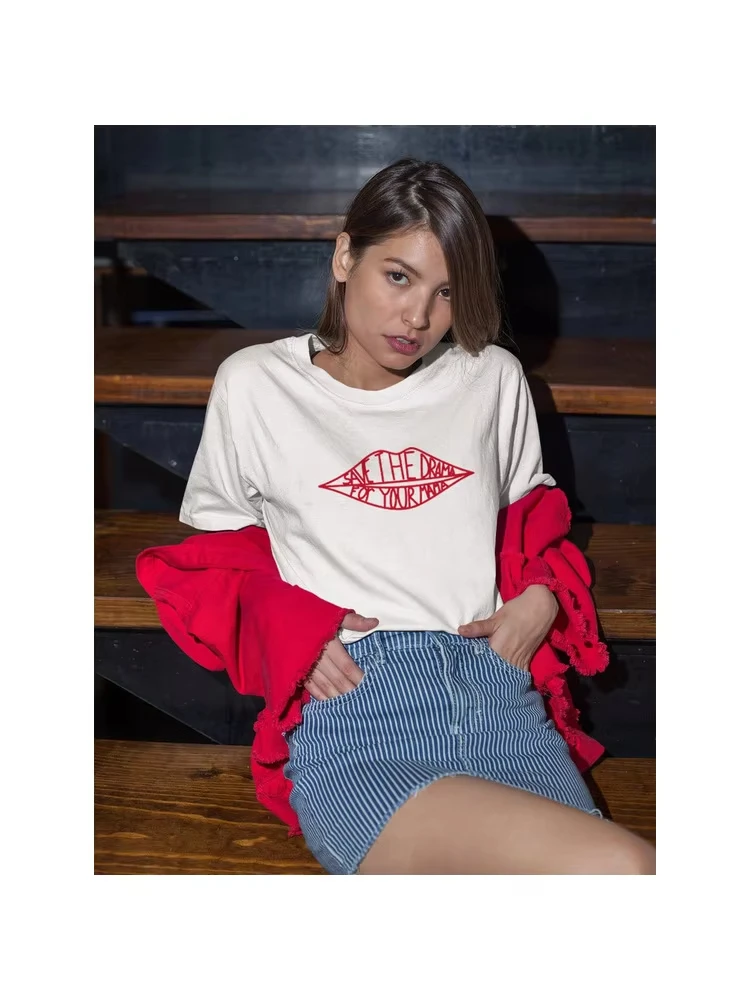 

Футболка Save Your Drama for Your Mama, белая женская футболка, летняя модная рубашка в стиле гранж с рисунком Tumblr, одежда