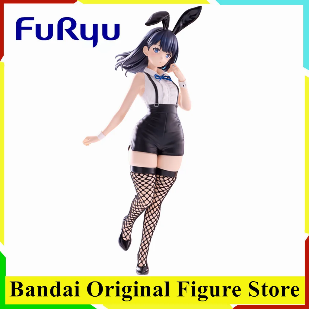 

Оригинальный FuRyu Gridman Universe Takarada Rikka BiCute Bunnies Пасхальный кролик Ver. Фигурки игрушки ПВХ модель коллекция куклы