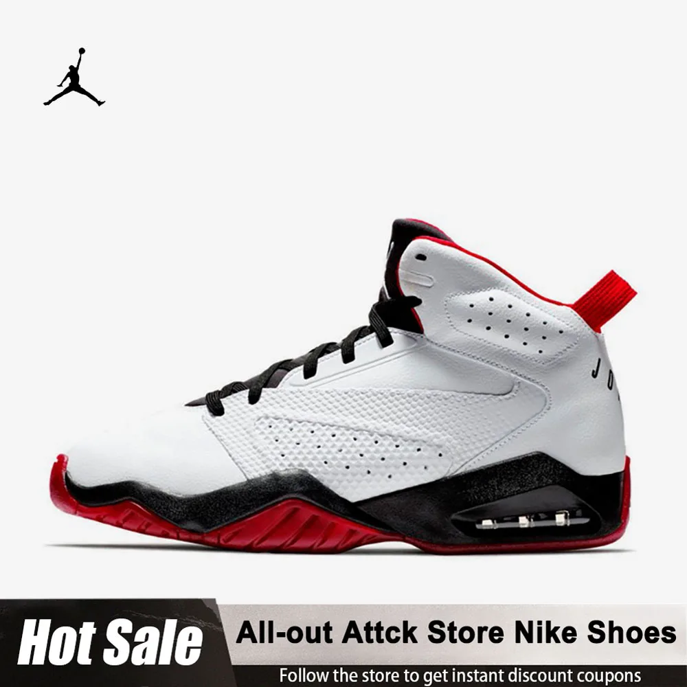 

Nike Official Authentic Air Jordan Men's Comfortable And Wear-resistant Sports Basketball Shoes AR4430-106