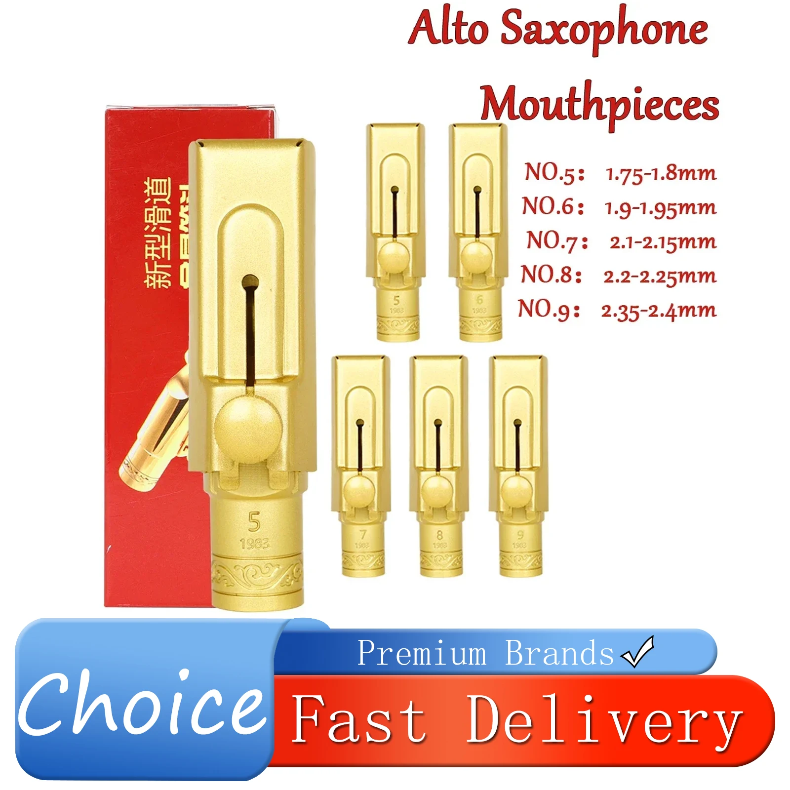 

Мундштук для альт-саксофона SLADE, головка из латуни, матовая позолоченная накладка, дизайн, головка для флейты, профессиональные детали для саксофона