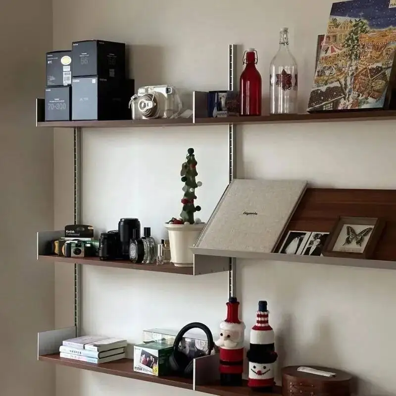 Stylish Wall-Mounted Floating Shelf for Living Room - Minimalist Bookshelf & Storage Solution, Perfect Home Decor Floating Shelf