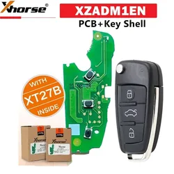 XHORSE XZADM1EN XZ Series AU.D MQB48 Special PCB Board for Audi Models 3 Buttons with XT27B Super Chip Inside