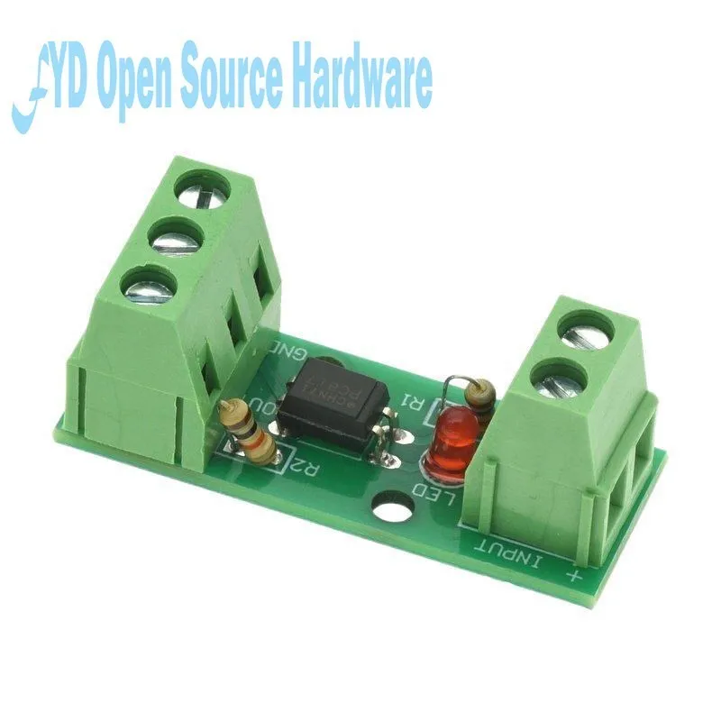 1 Kanal Weg Optokoppler Isolation Modul PC817 EL817 3 V-5 V 12 V 24 V Photoelektrische Isolator schiene Halter PLC Antrieb Motor Board – Detail 2