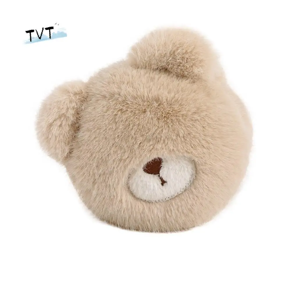 Comfortable Cartoon Bear Plush Earmuffs Thicken Soft Warm Earflaps Windproof Anti-freezing Winter Ear Warmer Riding