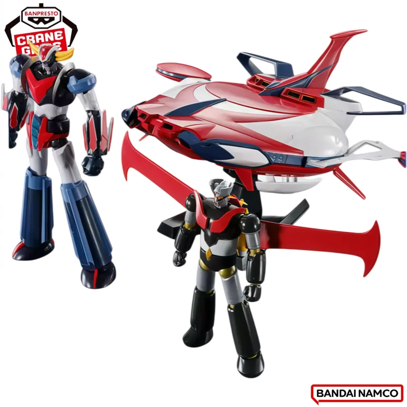 In Stock Bandai Original Banpresto Robot Grendizer Spazer Action Figure Model Doll Brand New Boxed Ornaments Collectible Garage