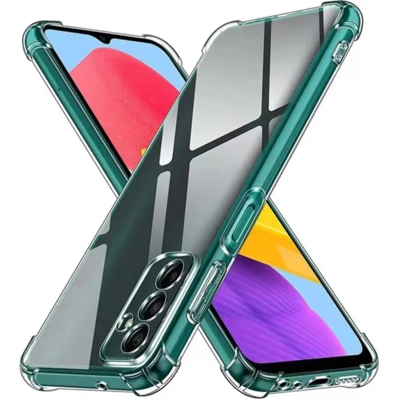 1,5 MM Dicke Air-Bag Klar Fall Für Samsung Galaxy A13 A23 A33 A53 A73 A14 A24 A34 A54 A12 A22 A32 A52 A52S A72 4G 5G Zurück Abdeckung