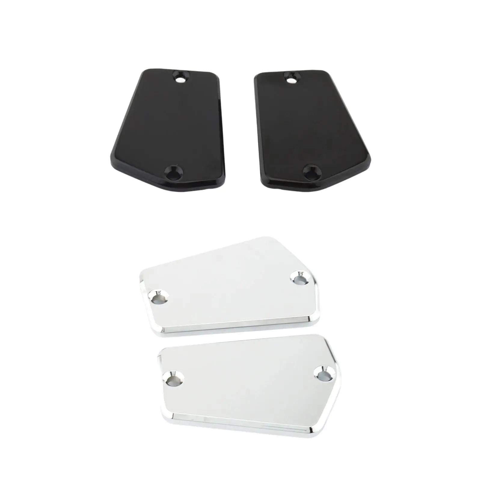 2Pcs Brake Fluid Reservoir Caps Motorcycle Brake Cap Cover Aluminum Alloy for FJ600L/LC Fzr600RB/rbc FJ1100N/NC Supplies