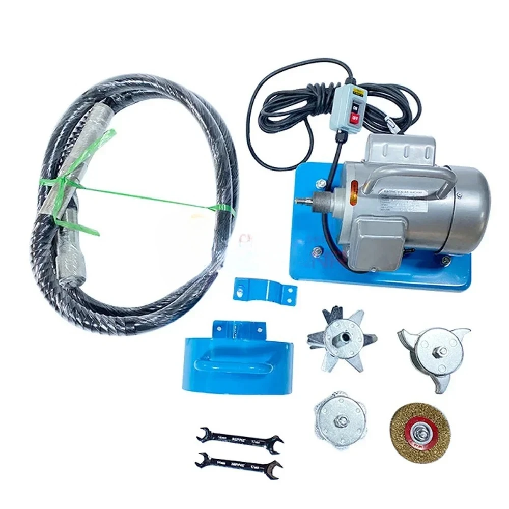 1.1Kw Marine Deck Scaling Machine Electric Rust Remover Descaling Machine Derusting Scale Removal Rust Cleaning Machine
